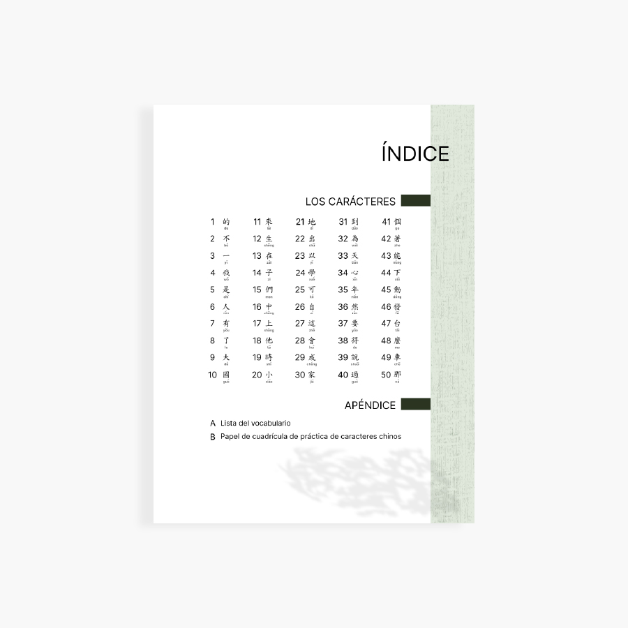 Caracteres Chinos para Todos los Días 1: Un libro diseñado para hispanohablantes - Imagen 2